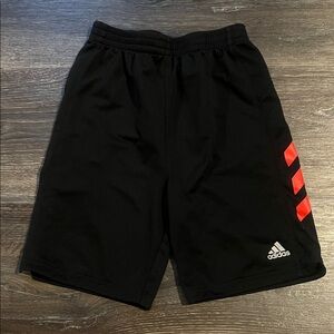 🚥 3/$12 🚥 Adidas Boys Black Shorts with Red Accents